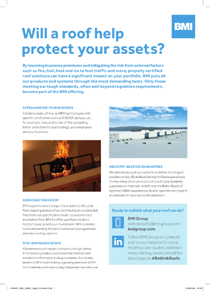 BMI ROOF SOLUTION PROTECTION