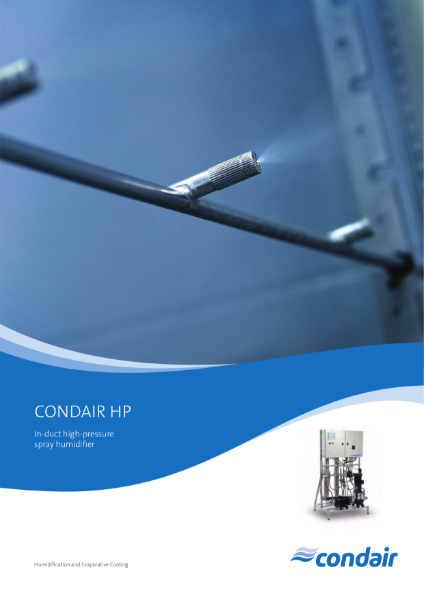 Condair HP High Pressure In-Duct Spray Humidifier