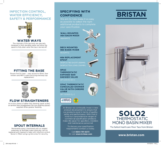 Thermostatic Basin Taps