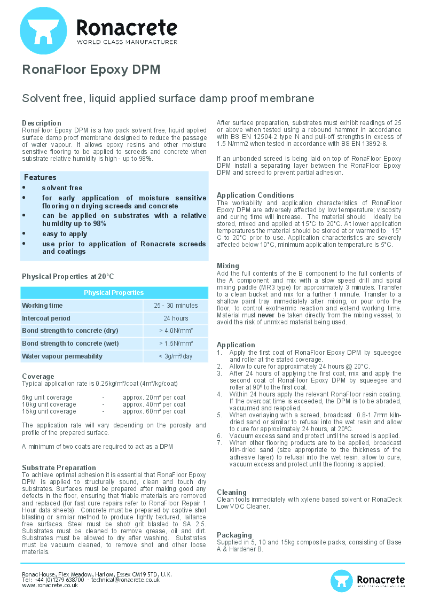 RonaFloor Epoxy DPM