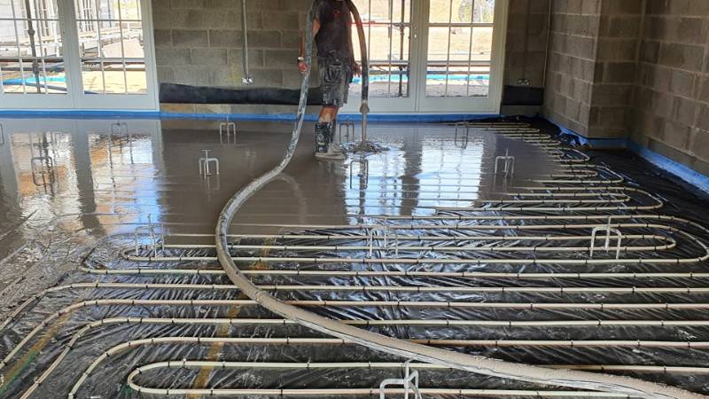 Anhydrite Liquid Flowing Screeds - Saving Time, Money and the Planet