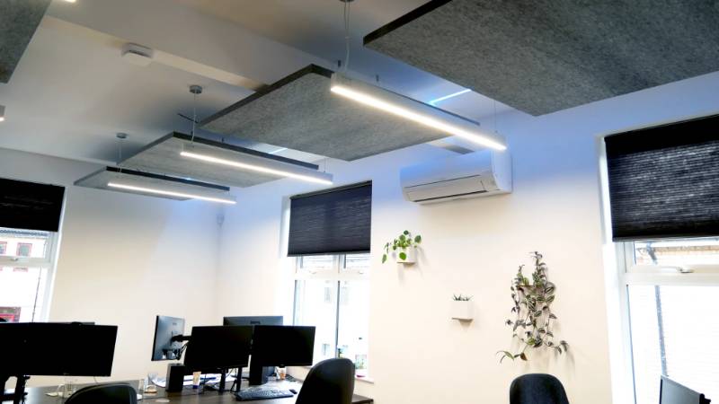 Office Acoustic Panels Fix Reverberation