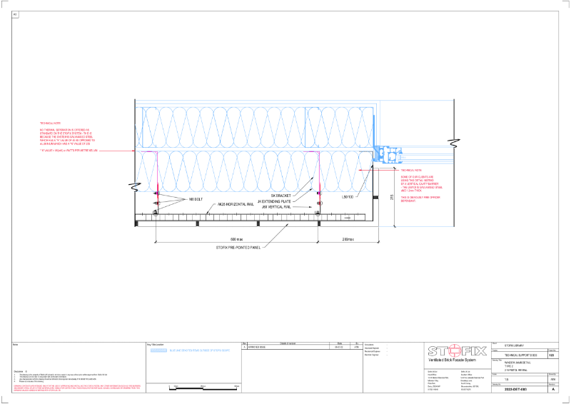 2022-DET-003-A WINDOW JAMB DETAIL TYPE 2