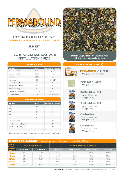 Sunset_1479_Resin_Bound_Stone_TDS_PERMABOUND_V-OL