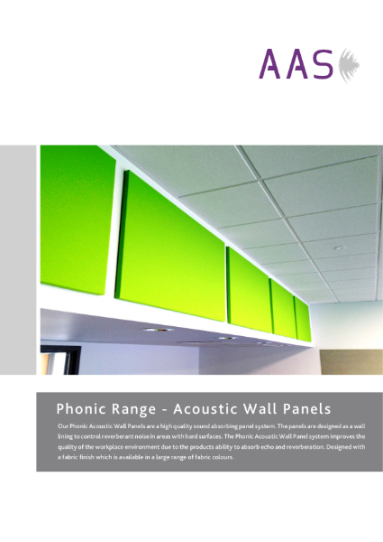 Phonic - Acoustic Panels