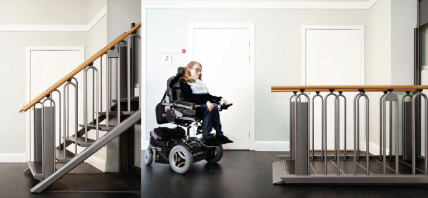 FlexStep – trappen som også blir til en løfteplattform!