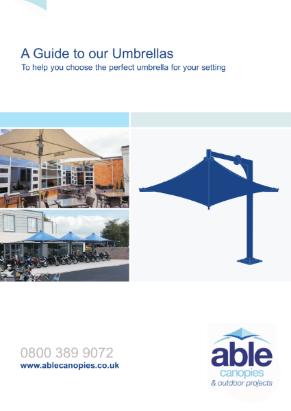 A Guide to Our Umbrellas