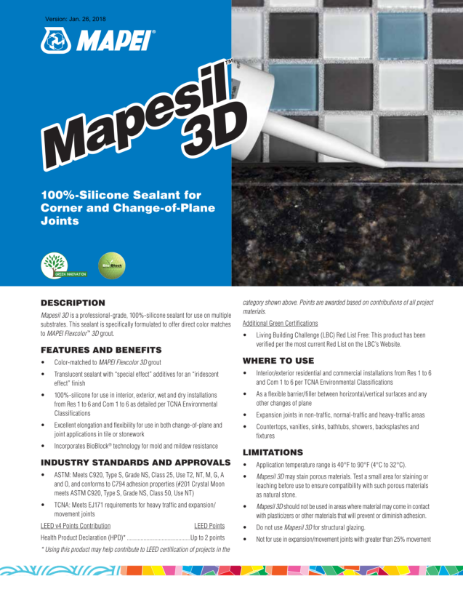 Mapesil 3D