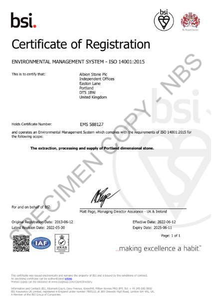 ISO 14001 Environmental Management Systems