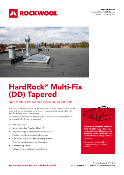 HardRock Multi-Fix DD Tapered - Datasheet