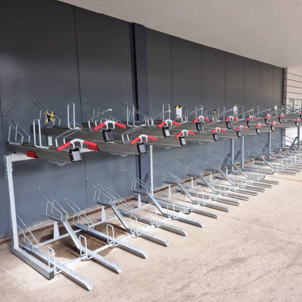 Glasgow’s Queen Street Station is the latest ScotRail Station to Receive Secure Falco Cycle Parking