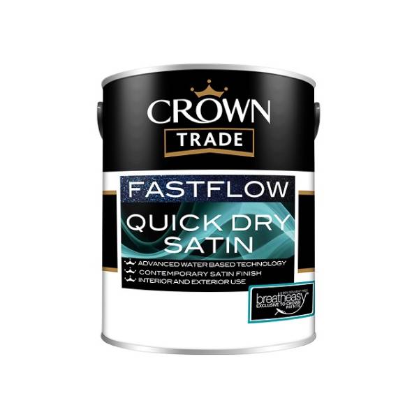 Crown Trade Fastflow Quick Dry Satin