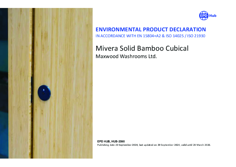 Environmental Product Declaration