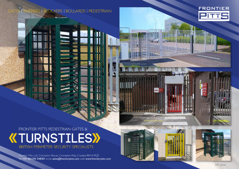 Pedestrian Control Turnstiles & Gates