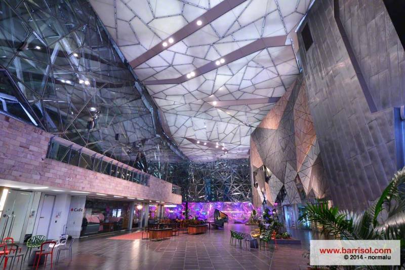 Barrisol Acoustic Light® - Federation Square - Australia