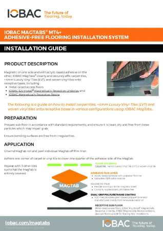 IOBAC MagTabs Installation Guide - v2 2026