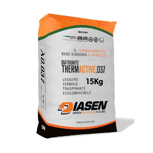 Diasen Diathonite Thermactive.037 - Cork/Lime Thermal Insulating Plaster