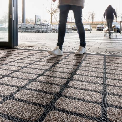 Coral Click - 12 mm - Entrance mat