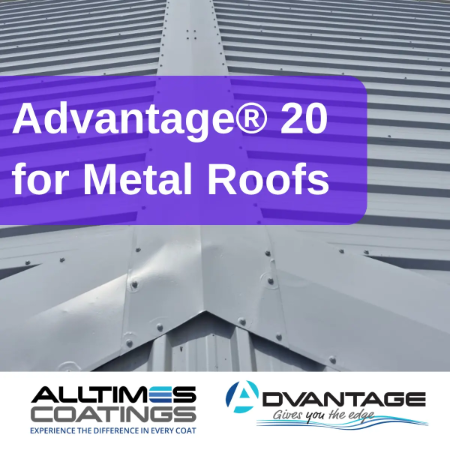  Advantage® 20 for Metal Roofs  - Protective Roof Coating System