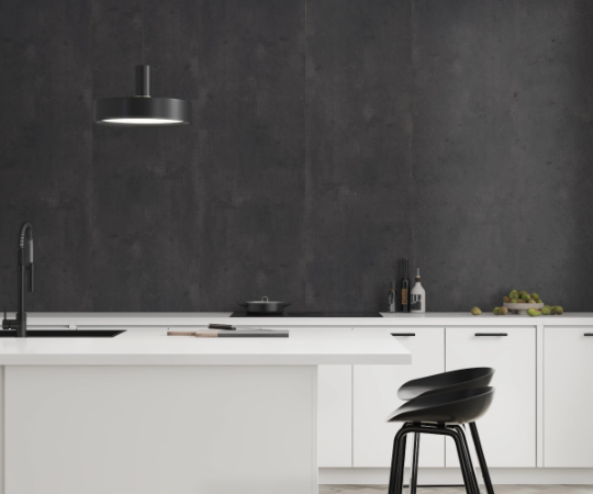Fibo Kitchen Board - Lentini Dark - Kjøkken Veggpanel