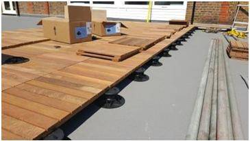 Decking Supports - Snowfields Primary School, South London