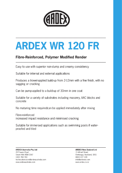 ARDEX WR 120 FR