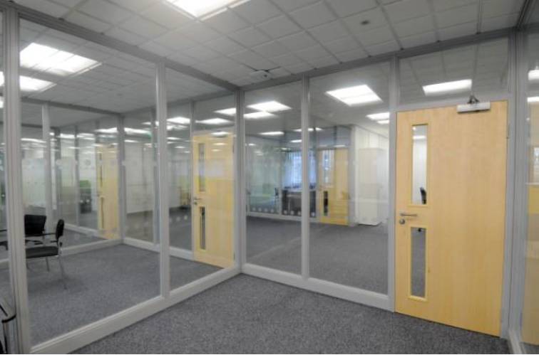 Ocula FS102 Fire & Sound Solid and Glazed Partition System