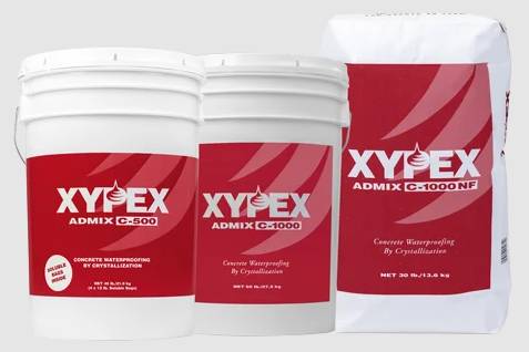 Xypex Admix C-Series - Concrete Admixtures