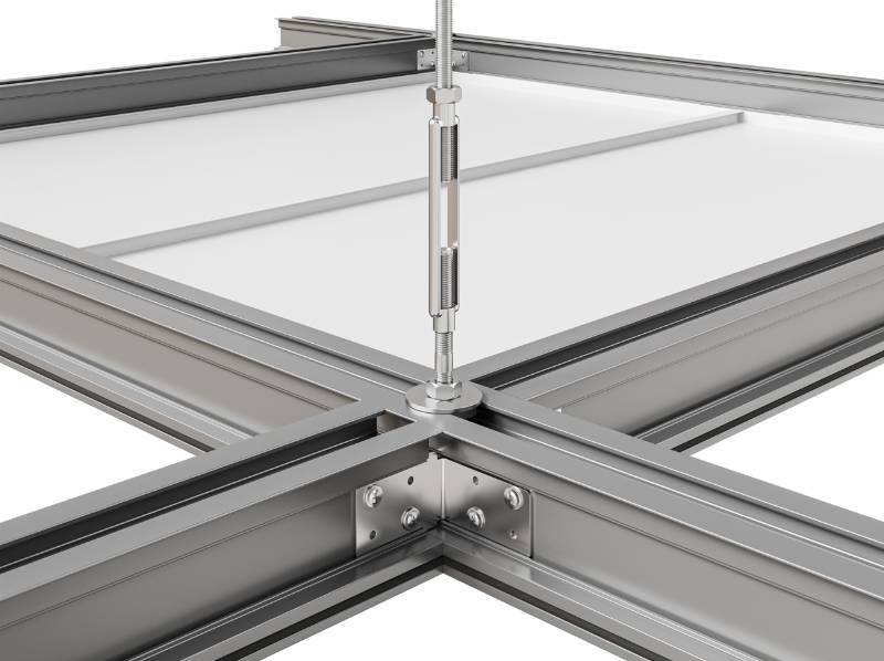 System 385 Nexus - Structural Grid Ceiling - Suspended Ceiling System