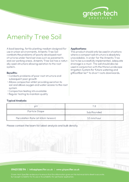 Amenity Tree Soil