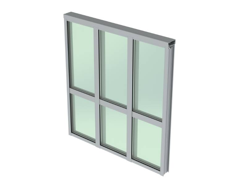350T Series Thermally Broken Strip Window