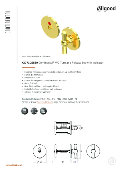 XX771Q2539 Datasheet Iss04