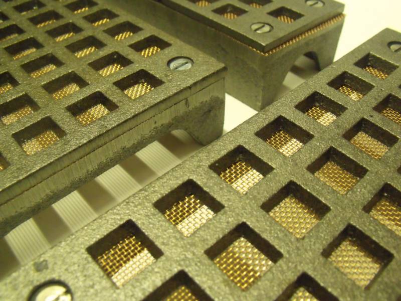 Cast iron air bricks and mesh - a solution at last