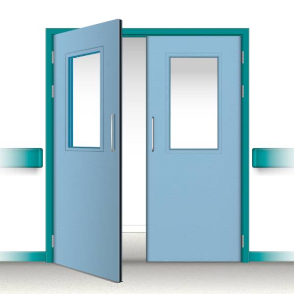 Postformed Double Doorset - Vision Panel 13