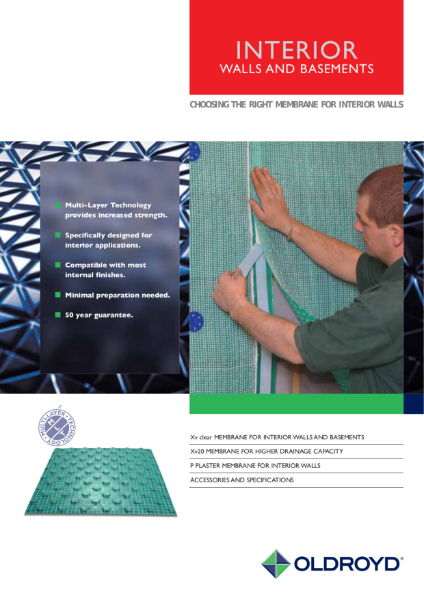 Interior Walls and Basements - Choosing the Right Membrane