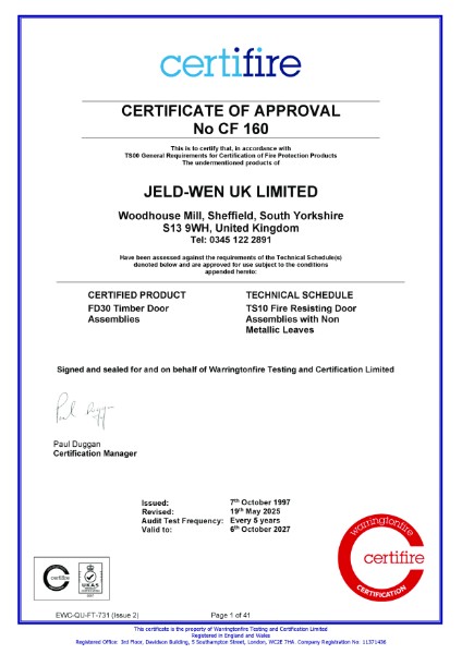 CERTIFIRE - CF160
