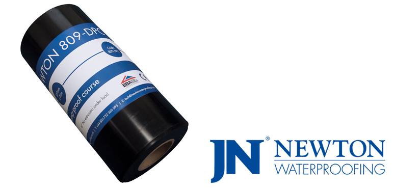 High Performance Physical Damp Proof Course - Newton DampSafe 809-HP - High-performance Damp Proof Course