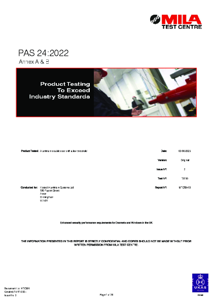 PAS24:2022 - TB Comm Double Door Sentinel 6