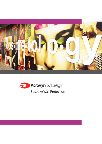 Acrovyn by Design Digital Brochure