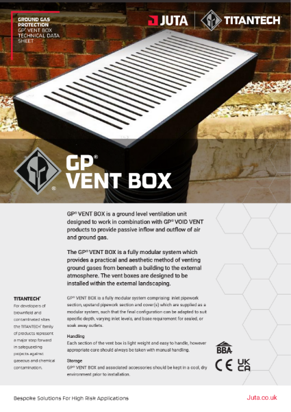 JUTA GP® Vent Box & Components