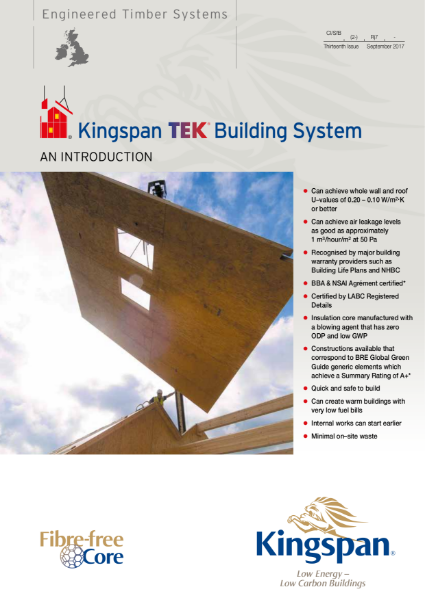 Kingspan TEK Building System: An Introduction