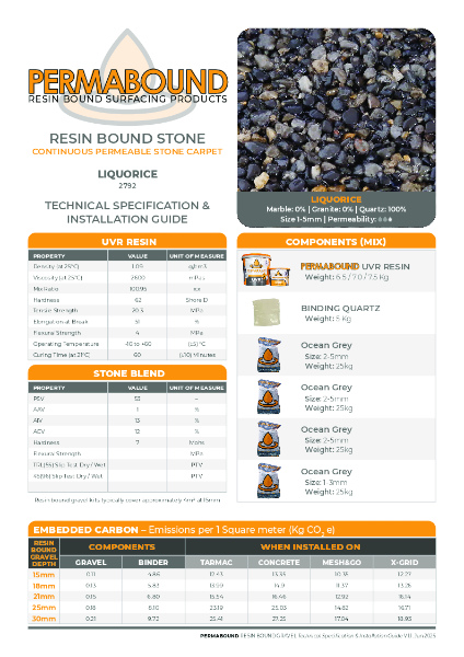 Liquorice_2792_Resin_Bound_Stone_TDS_PERMABOUND
