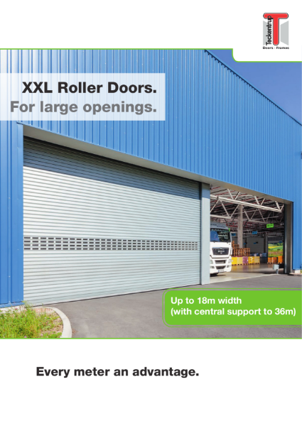 Teckentrup XXL large roller shutter Door