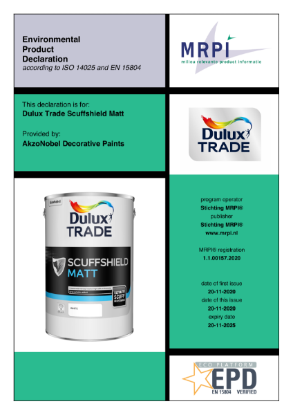 Dulux Trade Scuffshield Matt