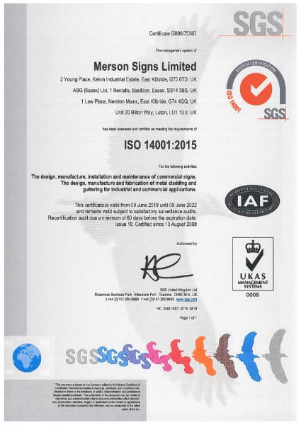 ISO 14001 Environmental Management Systems