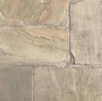 Raj Green Tumbled Sandstone Paving