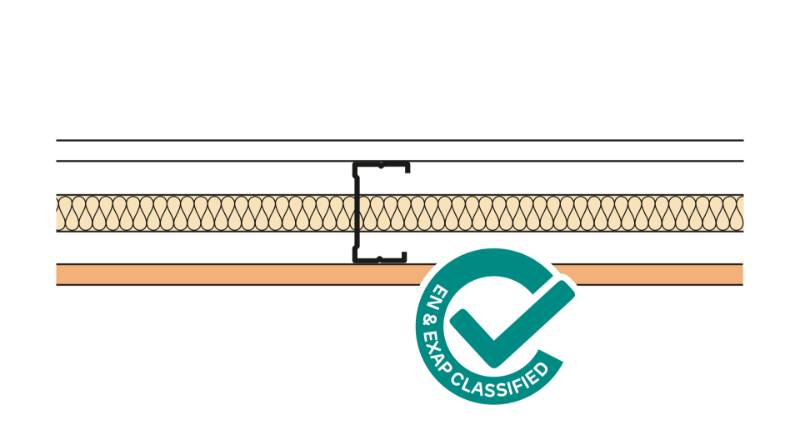 Siniat Single Frame Metal Stud Partition CS70R-15Md#15Aq-25G - Metal Stud Partitioning