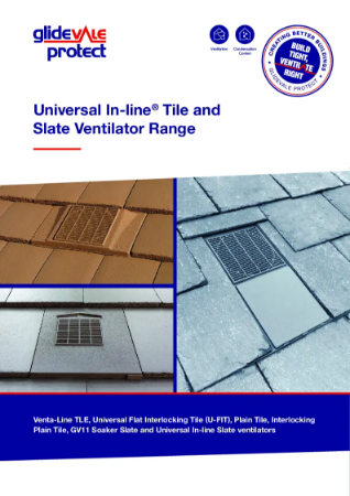 Glidevale Protect Universal In-line® Slate and Tile Ventilators