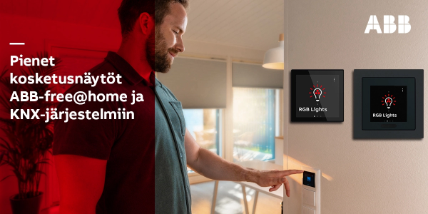 ABB kosketusnäytöt 2,4" ja 4"