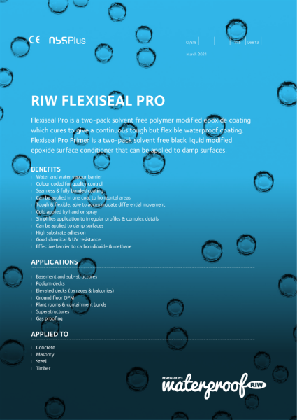 RIW Flexiseal Pro